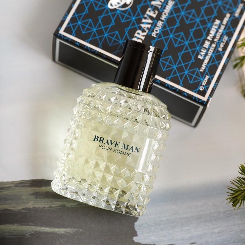 『สินค้าพร้อมส่ง』Brave Man Perfume น้ำหอมสำหรับน้ำหอมกลิ่นแมนบอดี้สเปรย์หอมขนาด 100ml กลิ่นหอมหวาน