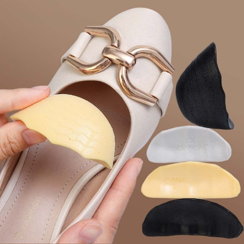 แผ่นใส่โฟม PU Forefoot - บรรเทาอาการปวดเท้า - ปรับนิ้วเท้าเบาะด้านหน้า - พื้นรองเท้าฟิลเลอร์ส้นสูง - นํากลับมาใช้ใหม่, ตัดได้, นุ่ม, ยืดหยุ่น - ลดขนาดรองเท้า