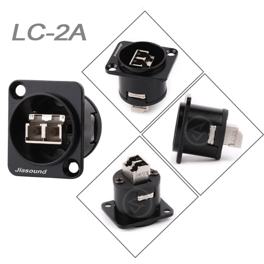 D ประเภทแผงแพทช์ตู้ 1U Balanced XLR BNC SDI 6.35 CAT6 USB3.0 ขั้วต่อลําโพงพูด HDMI