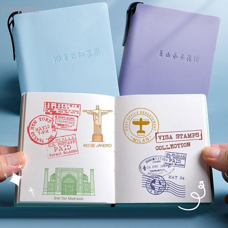 [YG] โน้ตบุ๊คขนาดเล็กคุณภาพสูงหน้าตารางที่จะทํารายการไดอารี่วางแผนรายสัปดาห์หนัง PU แบบพกพาหนังสือวาระนักเรียน TH