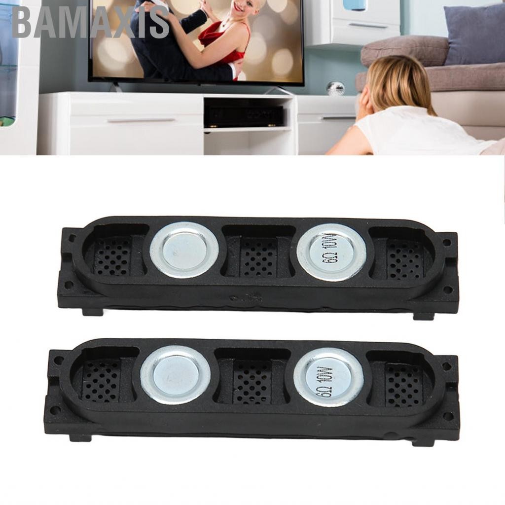 Bamaxis 1 คู่เปลี่ยนอุปกรณ์ลำโพงทีวีแบบชาร์จไฟได้แบบชาร์จไฟได้สำหรับ UN40F5500 UN40F6200 UN46F5500 U