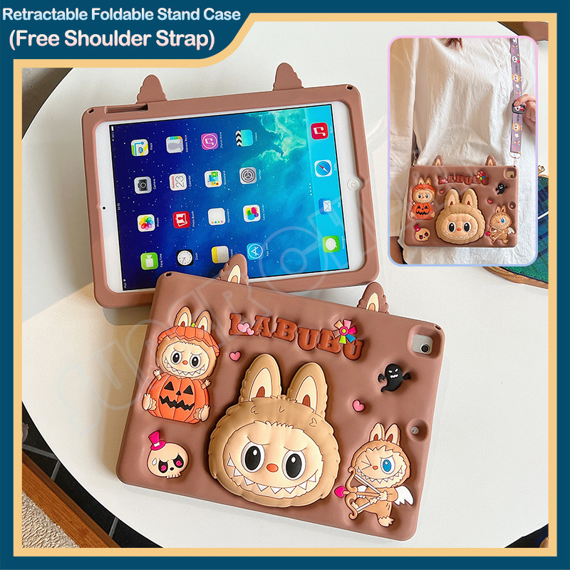 สําหรับ infinix Xpad 11 2024 X1101 X1101B เคสซิลิโคนอ่อนนุ่ม Retractable Stand Cover