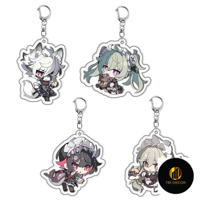 เกม Zenless Zone Zero Ellen Joe Von Lycaon คอสเพลย์พวงกุญแจอะคริลิคพวงกุญแจ