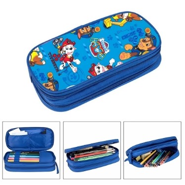 ขายร้อน Paw Patrol กระเป๋าเก็บเครื่องเขียนสําหรับเด็กและนักเรียนกล่องดินสอ