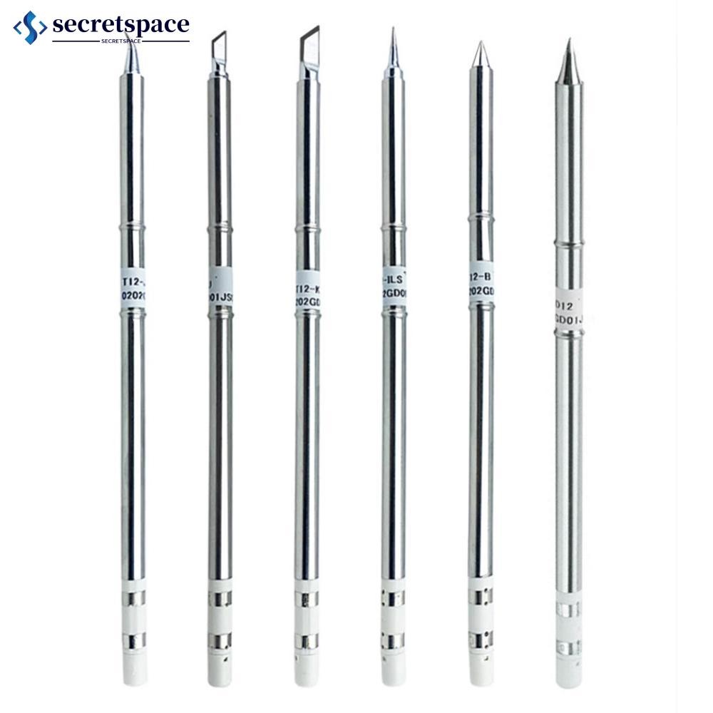 Secretspace T12 Series หัวแร้งเคล็ดลับ T12-K KU Series ปลายเหล็กสําหรับ Hakko FX951 STC & OLED หัวแร