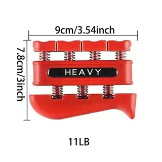 SYLV เทรนเนอร์นิ้วมือ, Finger Strengthener แบบพกพา Finger Exerciser, Strengthener มือสําหรับ Musician Rock Climbing Grip อุปกรณ์ออกกําลังกายสําหรับ Forearm และมือ