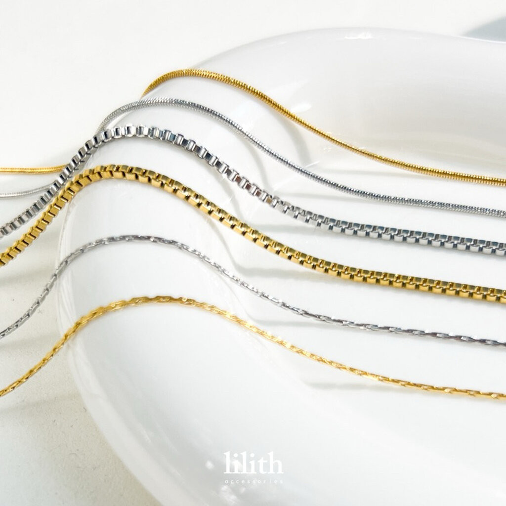 Lilith - Stainless Necklace ver.2 สร้อยคอ สแตนเลส สร้อยเปล่า