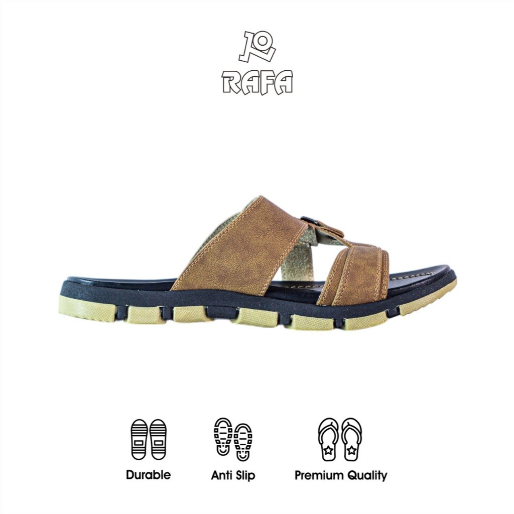 LOKAL Rafa New Sandal STRIKE 005 - รองเท้าแตะผู้ชายท้องถิ่น Strike Series Rafa รองเท้าอินโดนีเซีย