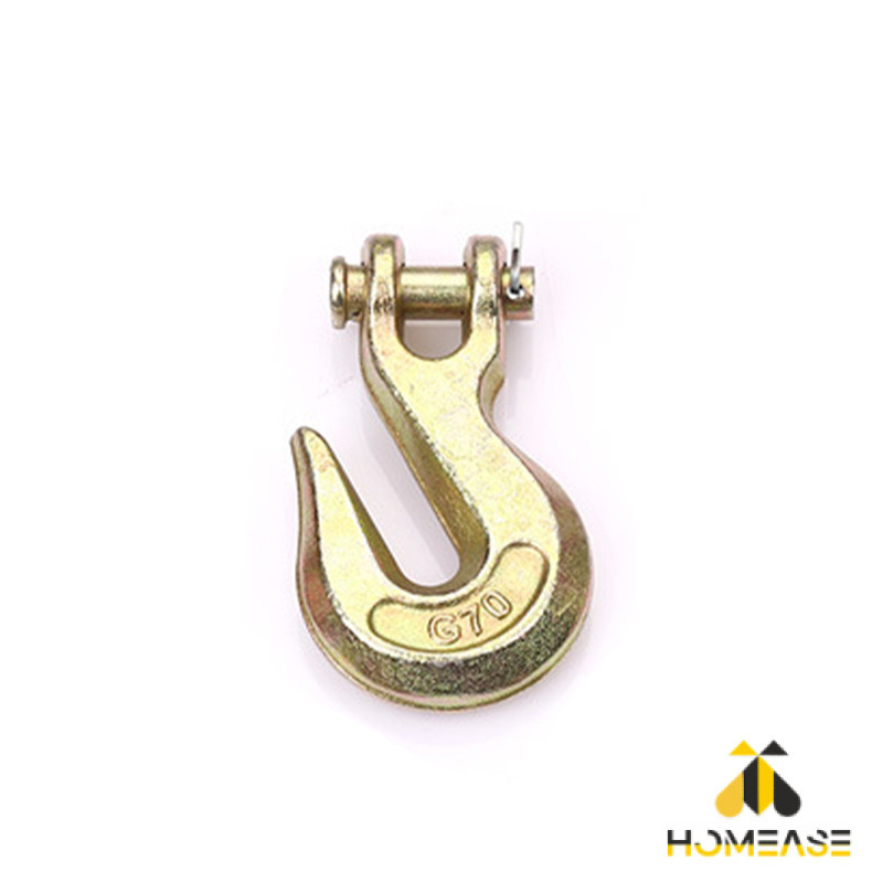 HA ตะขอสับโซ่ 1ชิ้น ตะขอยกของ ตะขอคาร์บอน สีเหลืองเป็น G70 ทนทาน แข็งแรง Lifting hook