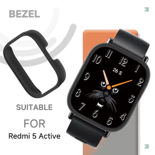 กล่องป้องกันฮาร์ดเฟรมคอมพิวเต for Redmi Watch 5 Active/ Xiaomi Mi Watch 5 Lite ฟิล์มป้องกันหน้าจอกันชนอุปกรณ์เสริม