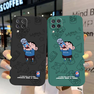เคส Samsung A42 5G Samsung A22 4G Samsung A12 5G Samsung F12 M22 M42 5G tpu ฟรีเชือกเส้นเล็กแฟชั่นเคสโทรศัพท์แบบนิ่ม KCXX