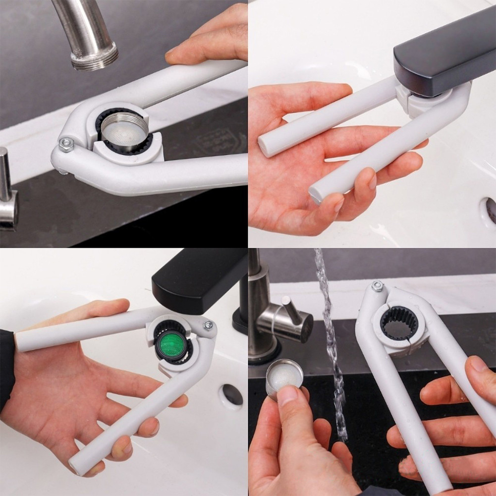 ประแจหัวฉีดก๊อกน้ำประแจก๊อกน้ำติดตั้งเครื่องเติมอากาศประแจเครื่องมือกำจัดหน้าจออุปกรณ์หลวมพิเศษ