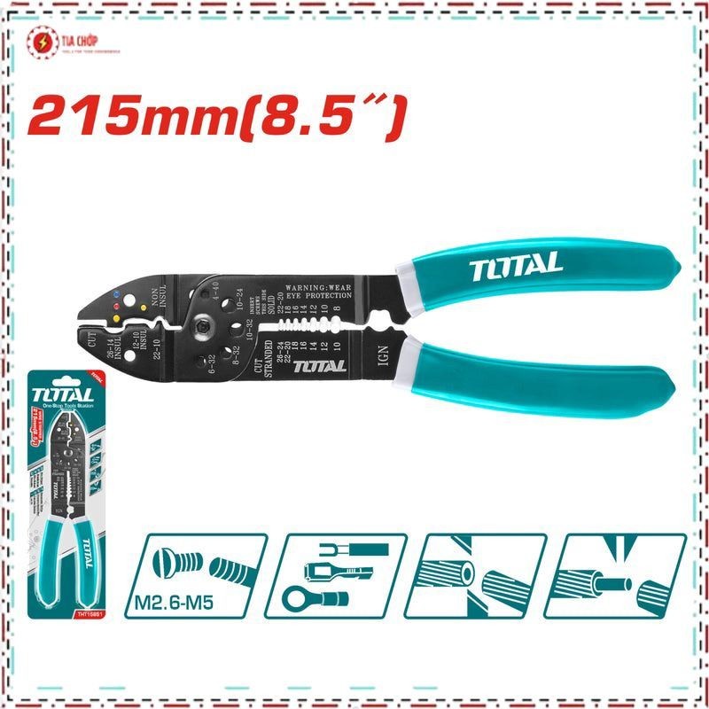 TOTAL THT15851 เครื่องปอกสายไฟ 8.5 นิ้ว [KT]