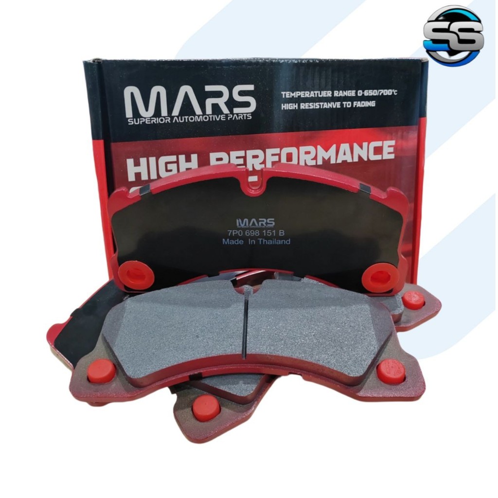 MARS BRAKE PAD FRONT BREMBO 19Z 6POT