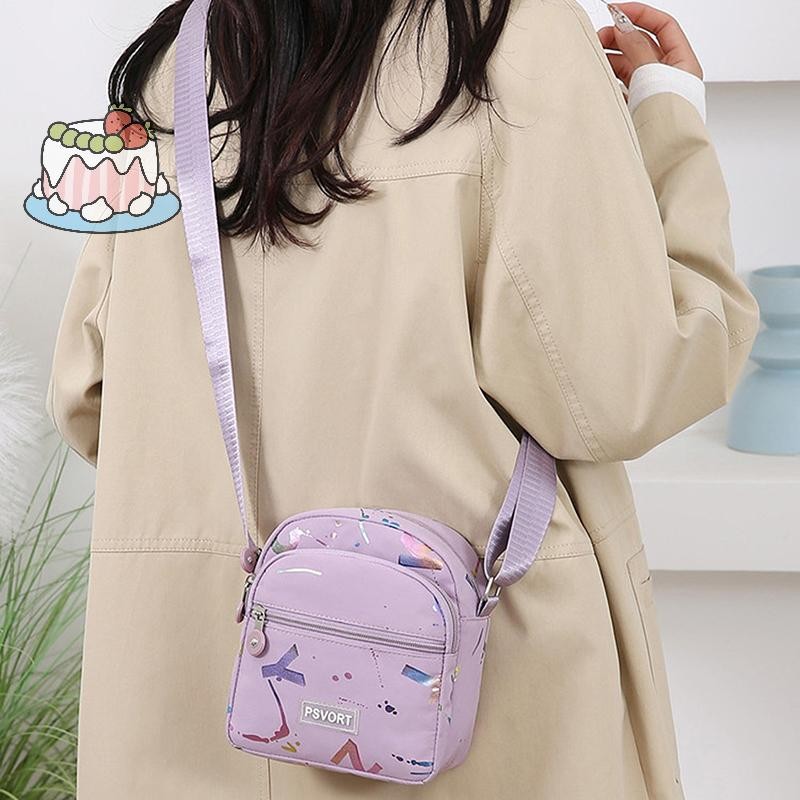 [Sep] Messenger Bag Causal Women Shoulder Bag Multi Layer Oxford Waterproof Phone Bag Female Crossbody Bags Mother Bag Shoudler Bag.