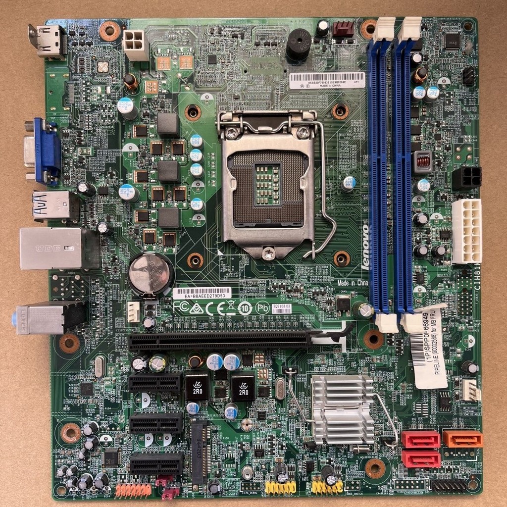 ราคาถูกเมนบอร์ด Lenovo CIH81M ดั้งเดิม เมนบอร์ด Lenovo H81 H5050 H3050 รองรับ CPU 1150 พิน