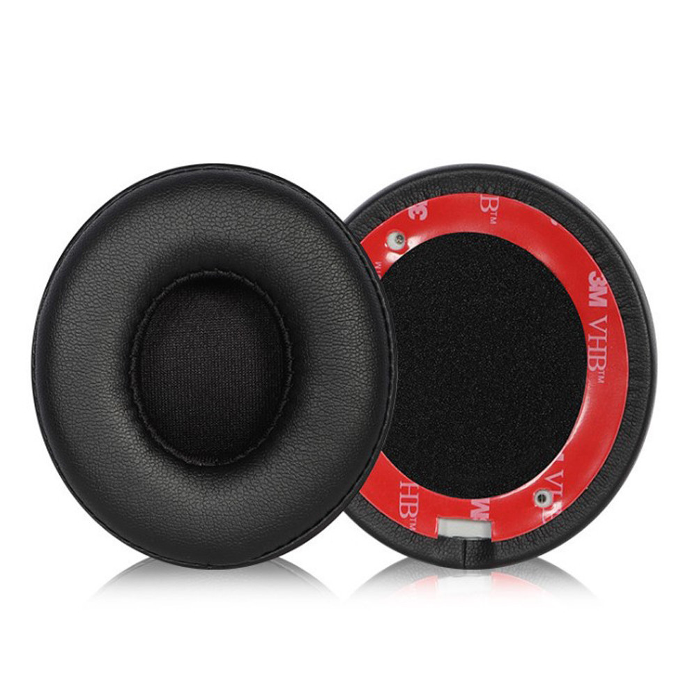 สต็อกใน SGEarpads สําหรับ Beats Solo 2 & 3 หูฟังครอบหูไร้สายเปลี่ยนแผ่นรองหูฟังเบาะ (NOT สําหรับ Beats Studio!)