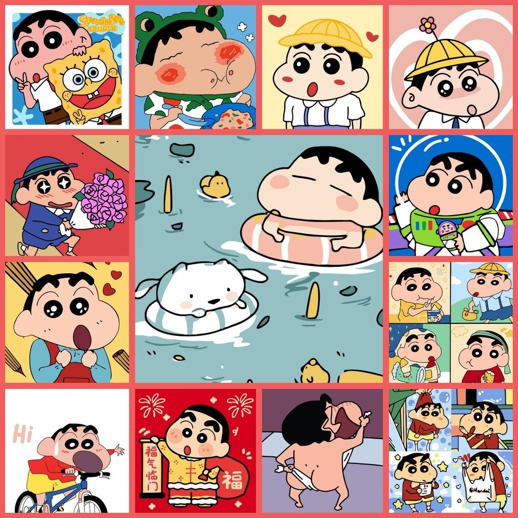 20*20 30*30 40*40cmDIY ภาพวาดสีน้ํามัน/PBN/ระบายสีตามตัวเลข/ผ้าใบมืออาชีพและสีสิ่งแวดล้อม/เครยอนชินจังส่งดอกไม้