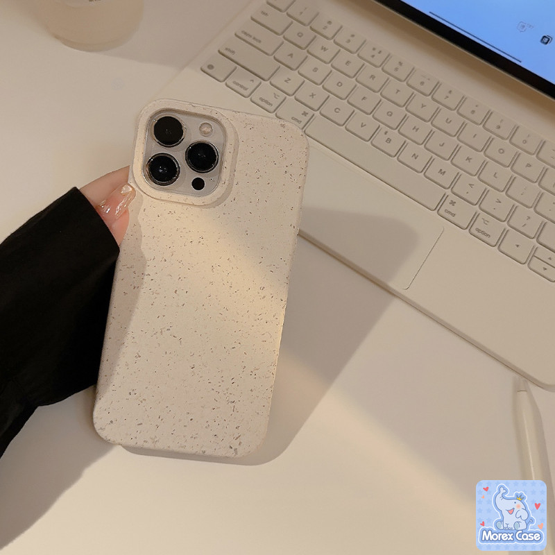 เคสที่ย่อยสลายได้ของสีทึบ Samsung A03s A15 A13 A12 A24 A03 A14 A23 A21s A54 A33 A05 A05s A50 A25 A32 A52 A02s A04s A04E - รูปที่ 3