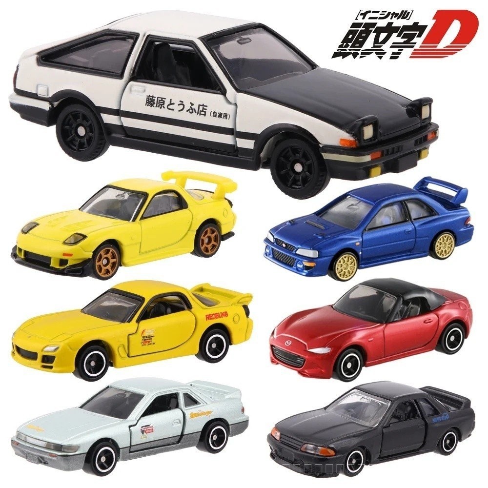 Takara TOMY Tomica รุ่นของเล่นเด็กเครื่องประดับเริ่มต้น No.145 AE86 Tau Man Chi D รถเพื่อนของขวัญรวบรวม