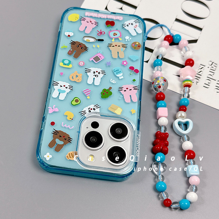 Huiwanjuins ลมซุปเปอร์ไฟน่ารักการ์ตูนกระต่ายที่ใช้งานได้ iPhone15 เคสโทรศัพท์มือถือ iPhone15promax ใหม่ 13 ความรู้สึกขั้นสูง 14 ชุดบางเฉียบ 15Pro ซิลิโคนรวมทุกอย่าง