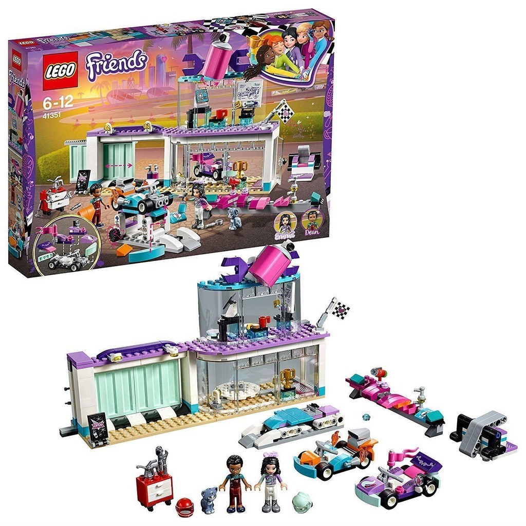 Lego Friends 41351 Creative Tuning Shop - Emma & Dean พร้อมอุปกรณ์เสริม