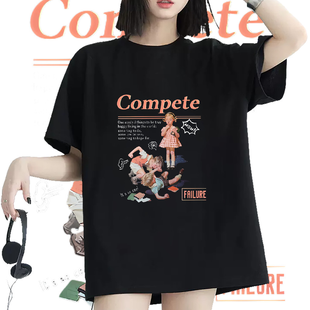 MK Soup tshirt Sheer Sleeve Panels Pearl-embellished Machu Picchu KOREAN