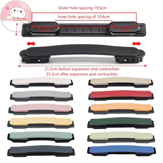 Bwhte ที่จับกระเป๋าเดินทาง Handle Grip กระเป๋าเดินทางที่จับที่จับกระเป๋าเปลี่ยน Universal Travel Color เดินทางอุปกรณ์เสริม