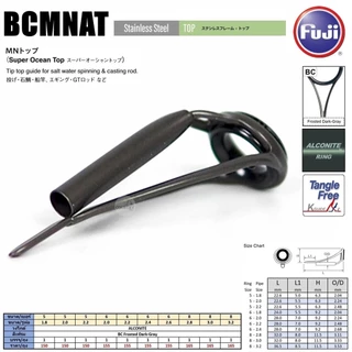 ปลายไกด์ Fuji F-BCMNAT สี Frostrd Dark-Gray I ALCONITE RING