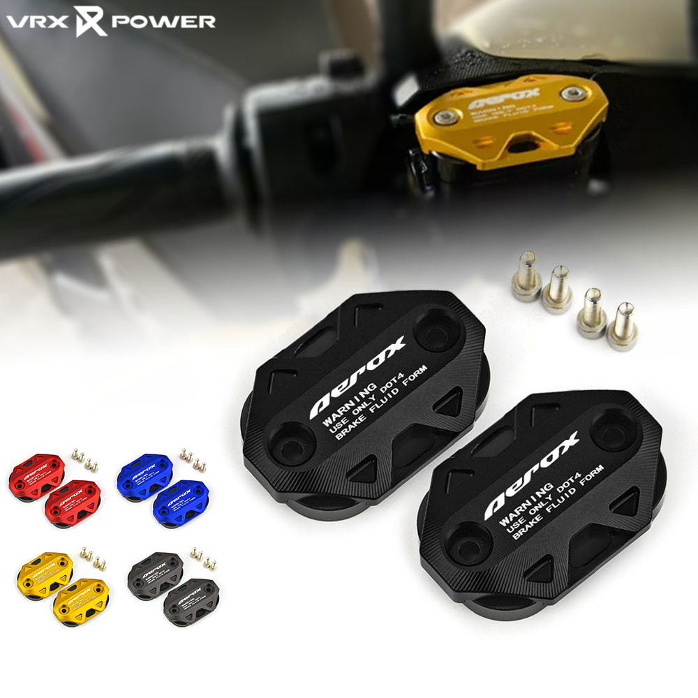 สําหรับ YAMAHA AEROX 155 v1 v2 รถจักรยานยนต์เบรคหน้าปั๊มน้ํามันฝาครอบ CNC เบรค Master กระบอกฝาครอบ