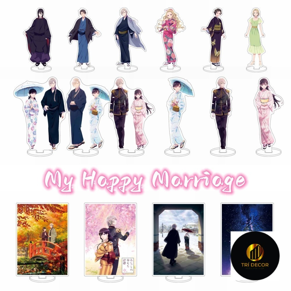 พวงกุญแจ, Standee, Glass Painting My Love Yamada-kun At Lv999 Manga Japanese Anime Study Desk Decora
