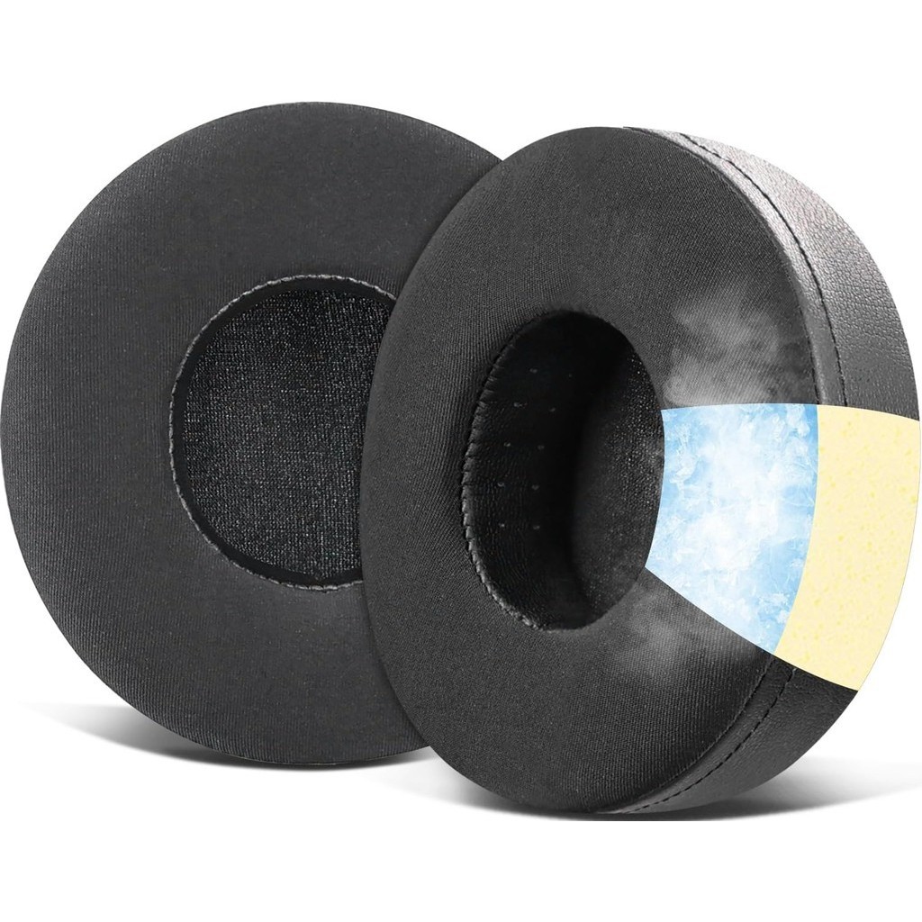 Cooling-gelแผ่นรองหูฟังสําหรับ Skullcandy Hesh & Hesh 2 หูฟังครอบหูไร้สาย