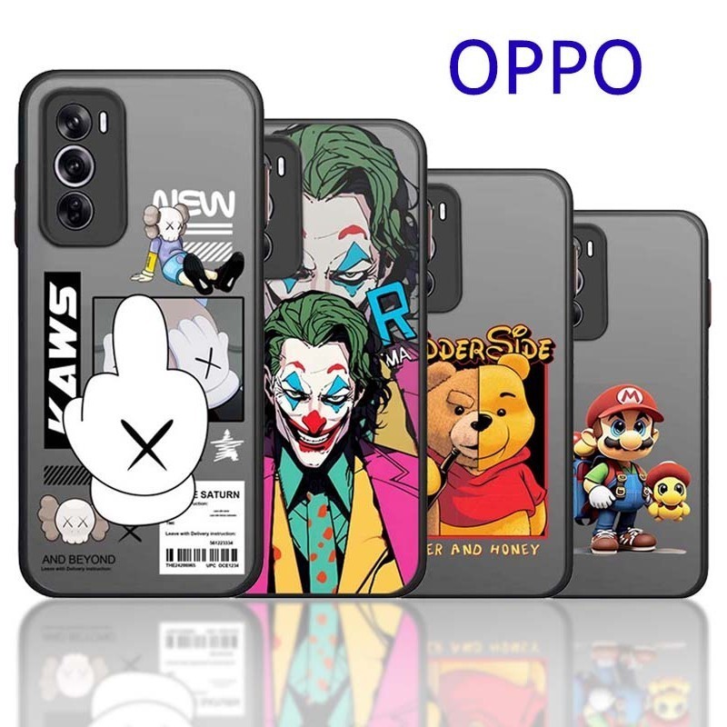 เคส กันกระแทก สำหรับ OPPO A60 A79 A98 A38 A18 A58 Reno 4,5,6,7,8,10,11 11F 7Z Pro 8T A78 A15 A16 A16K A17 A17K JA
