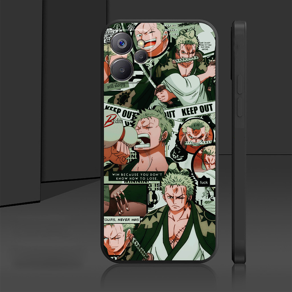 Softcase OPPO realme 9i 5g / realme 10 5g / realme 10t 5g Anticrack Casing คุณภาพสูง TPU cover Full Protection Silicon Black Rubber Case - รูปที่ 7