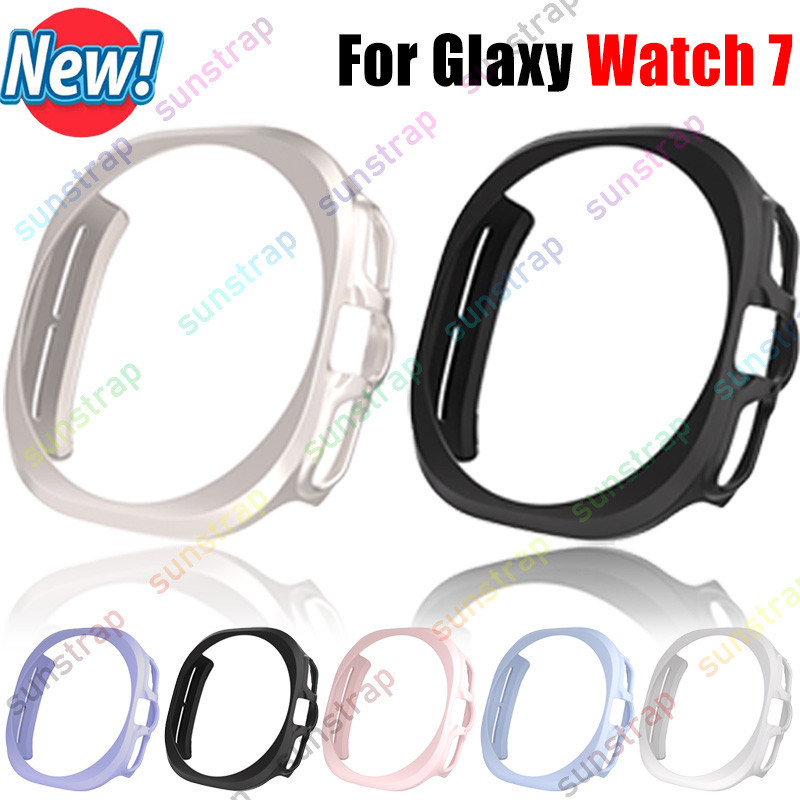 Hollow Screen Protector กรอบกันชนสําหรับ Samsung Galaxy นาฬิกา 7 Ultra 47 มม.นาฬิกา 7 40 มม.44 มม.ป้องกัน PC