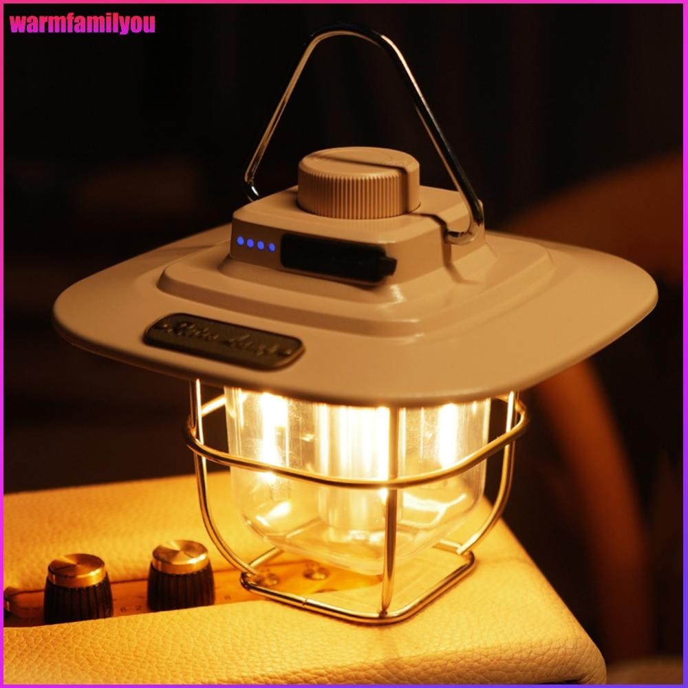 familyuou Led Camping Lantern ชาร์จแบบพกพา Camping Light สําหรับเดินป่า Camp สําหรับ Home