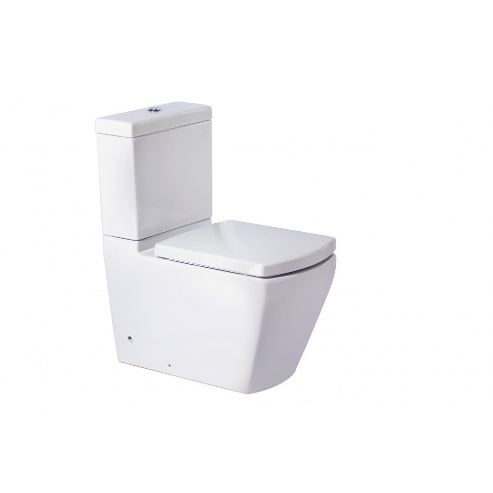 Deluxy Official Shop Cotto สุขภัณฑ์สองชิ้น รุ่น TETRAGON C17087 ขนาด