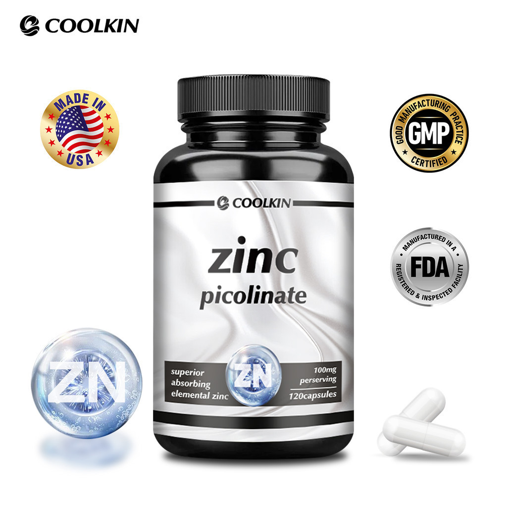 Coolkin Zinc Picolinate 100mg - เสริมภูมิคุ้มกันและรองรับสุขภาพ
