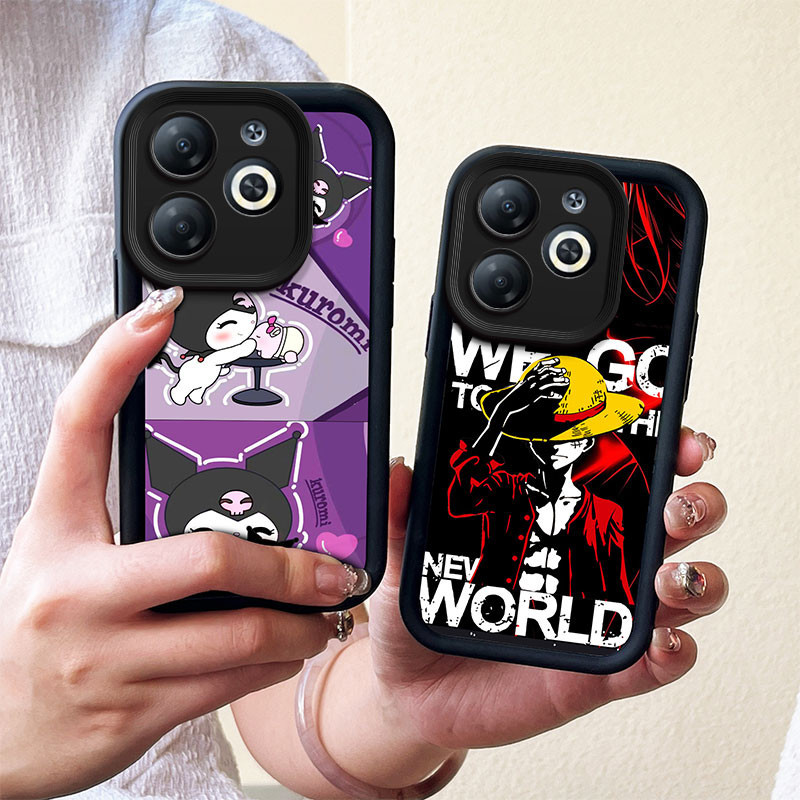 เคส infinix smart 8/ 8 pro/ tecno spark go 2024/ hot 40i เคสโทรศัพท์การ์ตูนอนิเมะป้องกันการตกและกันกระแทกเคสโทรศัพท์เหมาะสําหรับ infinix smart 8/ 8 pro/ tecno spark go 2024/ hot 40i