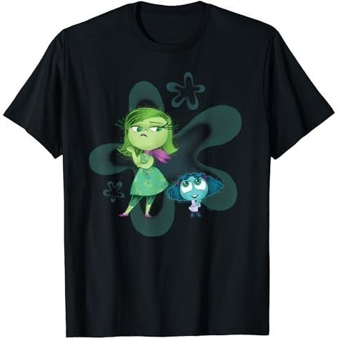 คุณภาพสูง ใหม่ Pixar Inside Out 2 เสื ้ อยืดคอ O-neck กราฟิก 100 % สําหรับผู ้ ชาย s-5xl