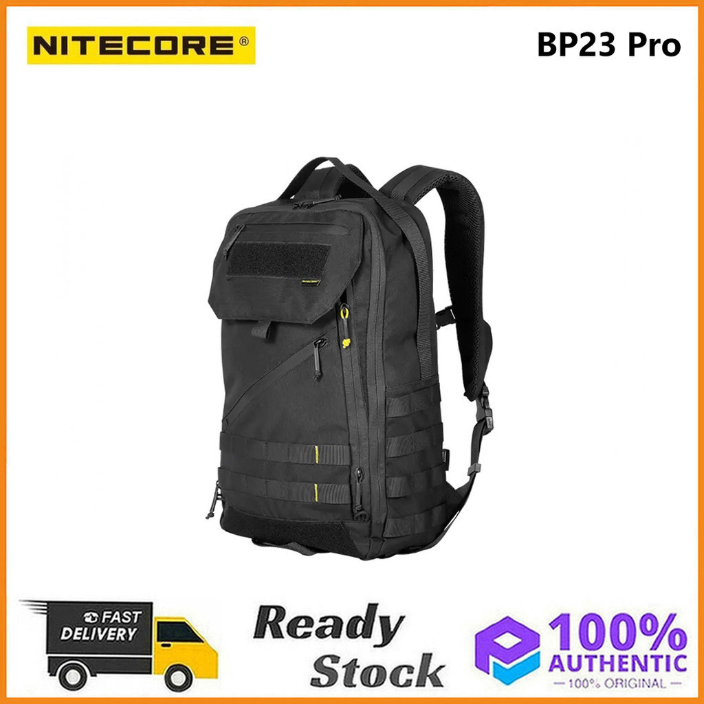 NITECORE BP23 Pro กระเป๋าเป้สะพายหลังความจุสูงพร้อมแรงดึง 5 กก