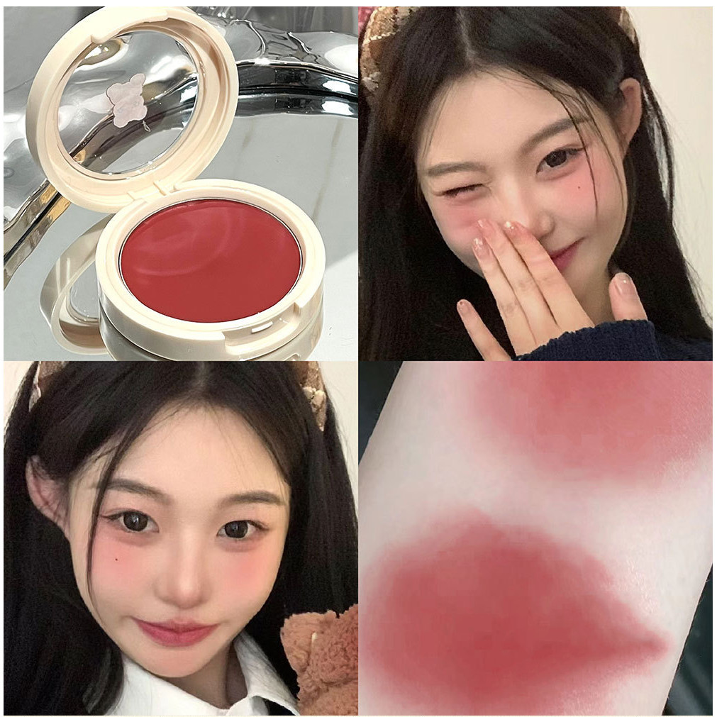 Capupu Milk Cake Blush Mud Whitening Natural Brightening Natural และติดทนนาน