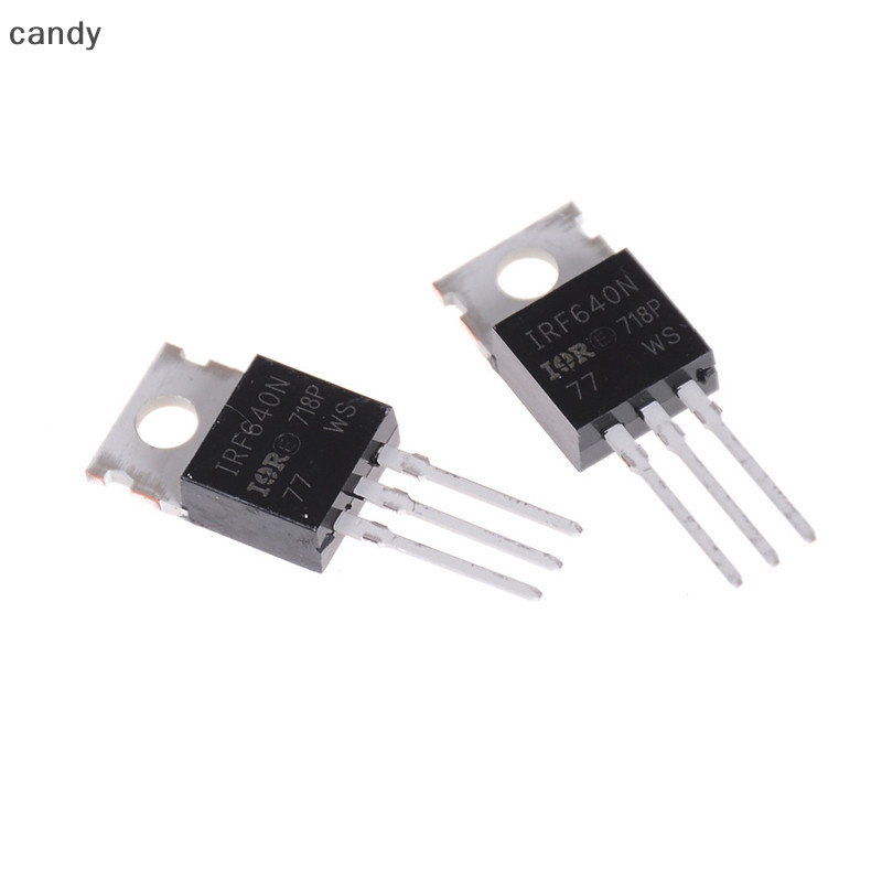 Ndy 10PCS ใหม่ IRF640 IRF640N Power mosfet 18A 200V TO-220 N
