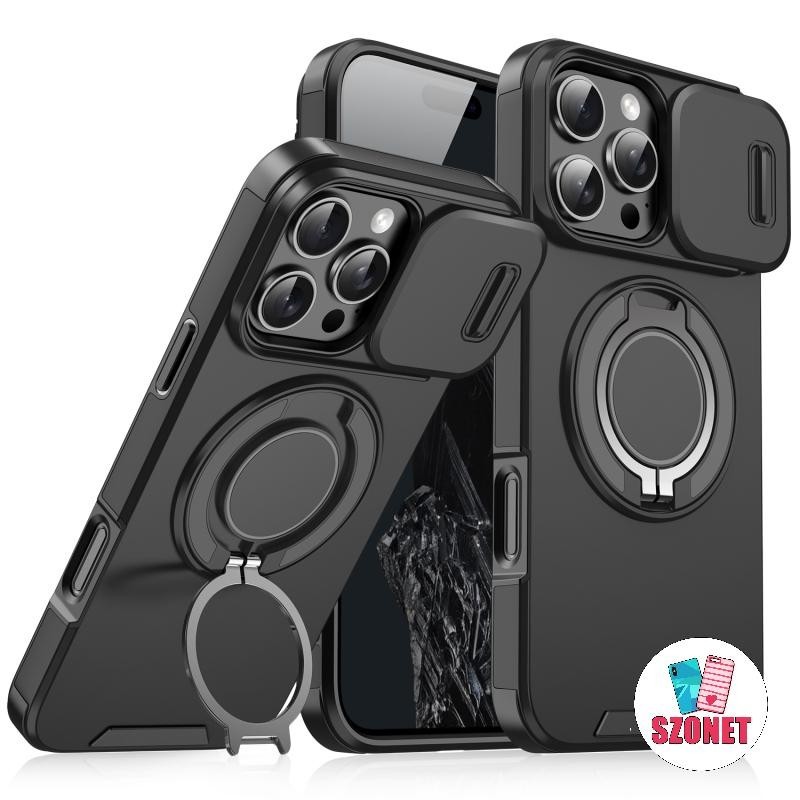 แหวนขาตั้งเคสโทรศัพท์กันกระแทกแบบแข็งสําหรับiphone 16 15 14 13 12 11 Pro Max XS XR X 8 7 6 6S Plus + SE 2020 Anti-Fallคลุมทั้งหมดเลนส์ป้องกันกล้องเคสโทรศัพท์ฝาครอบ