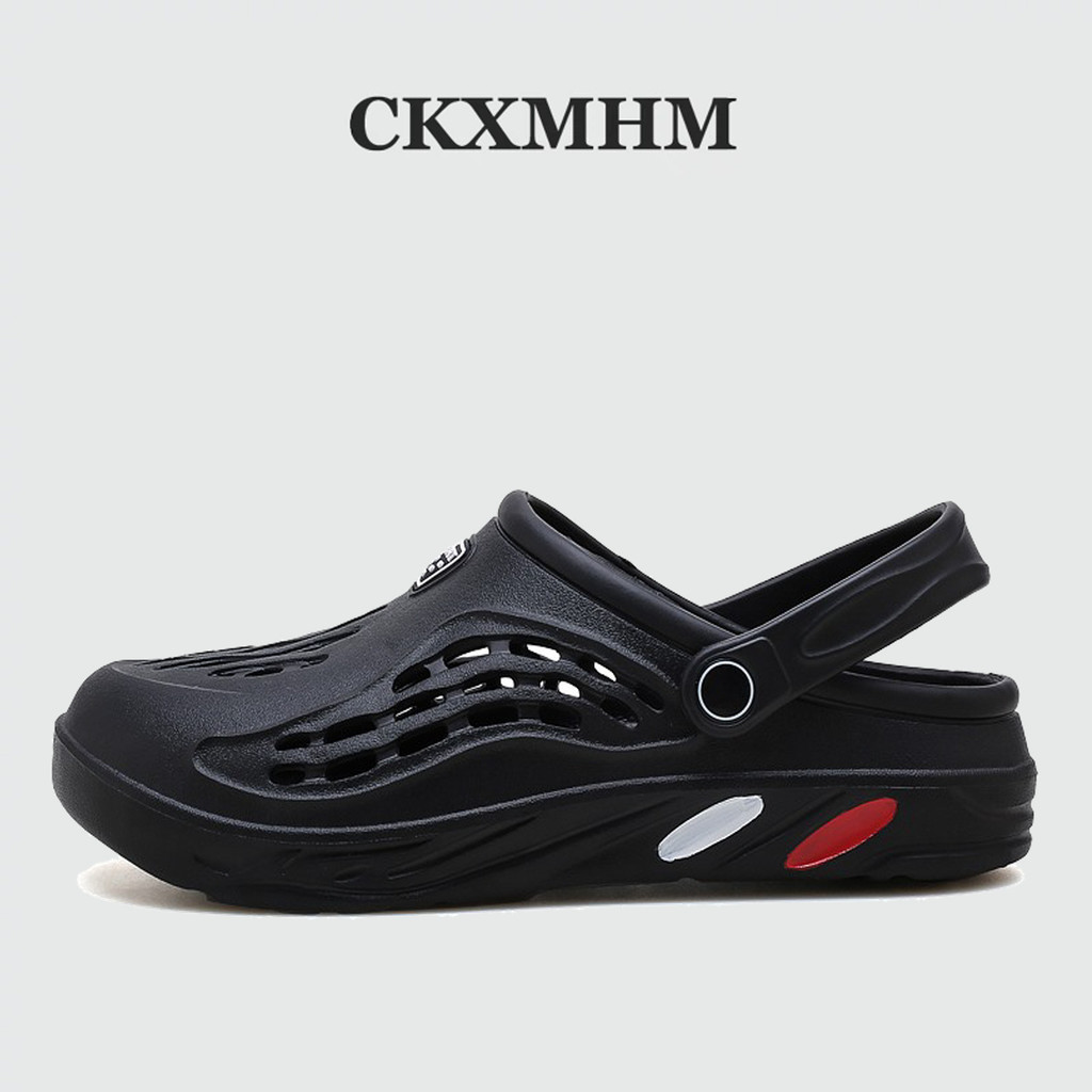 CKXMHM 38-49  รองเท้ารัดส้นผู้ชาย ดีไซน์เรียบง่าย ผลิตจากวัสดุ EVA รองเท้าแตะไซส์ใหญ่