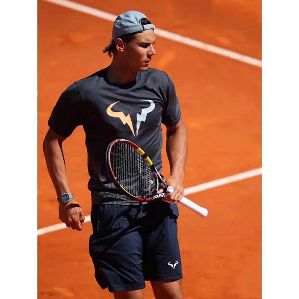 กางเกงขาสั้นเทนนิส Cropped Pants Nadal Same Style Tennis Jersey ผ้าเทนนิส Top 0807