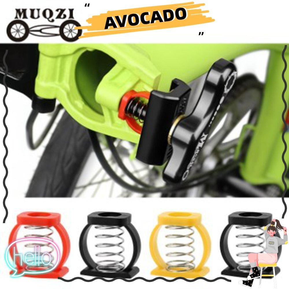 Avocar Bike Spring, แคลมป์บานพับพลาสติก 3 สี, กรอบจักรยานพับอุปกรณ์ซ่อมคุณภาพสูงสําหรับจักรยาน Brompton