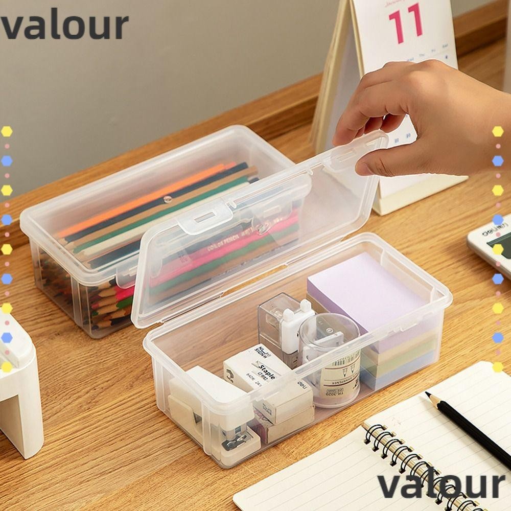 VALOUR กล่องดินสอ ขนาดใหญ่ จุของได้เยอะ แบบพกพา แบบตั้งโต๊ะ