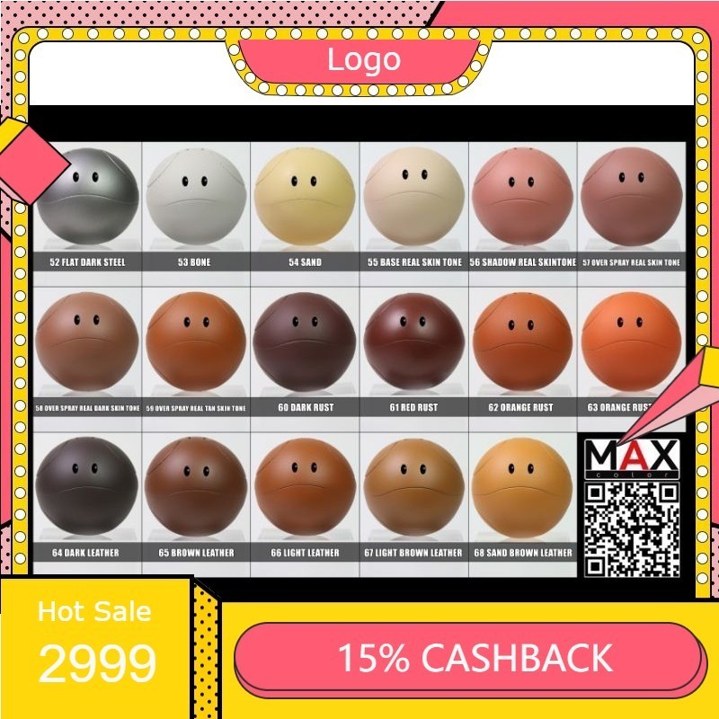 max color studio Skin tone series