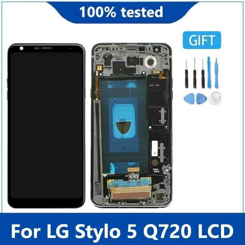 For LG Stylo 5 Q720 LM-Q720CS Q720QM6 Q720MS Q720TSW Q720QM LCD Display Touch Screen Digitizer For